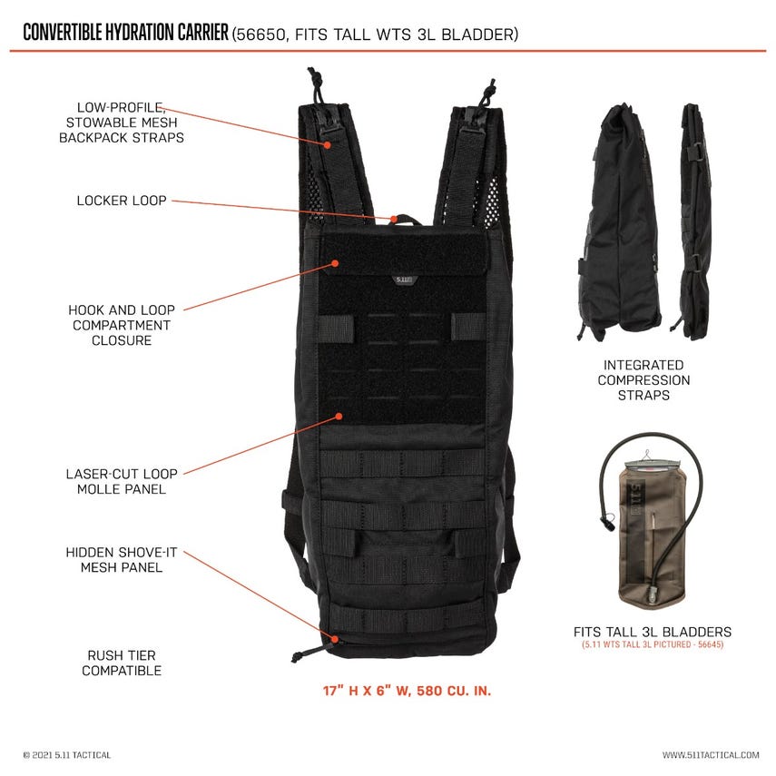 Convertible Hydration Carrier
