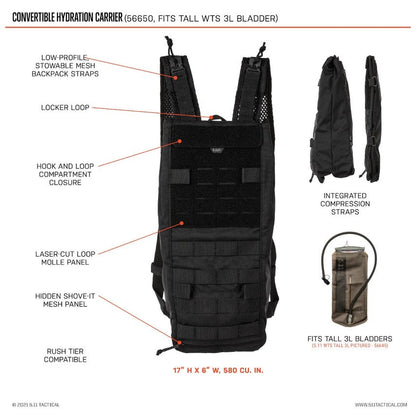 Convertible Hydration Carrier